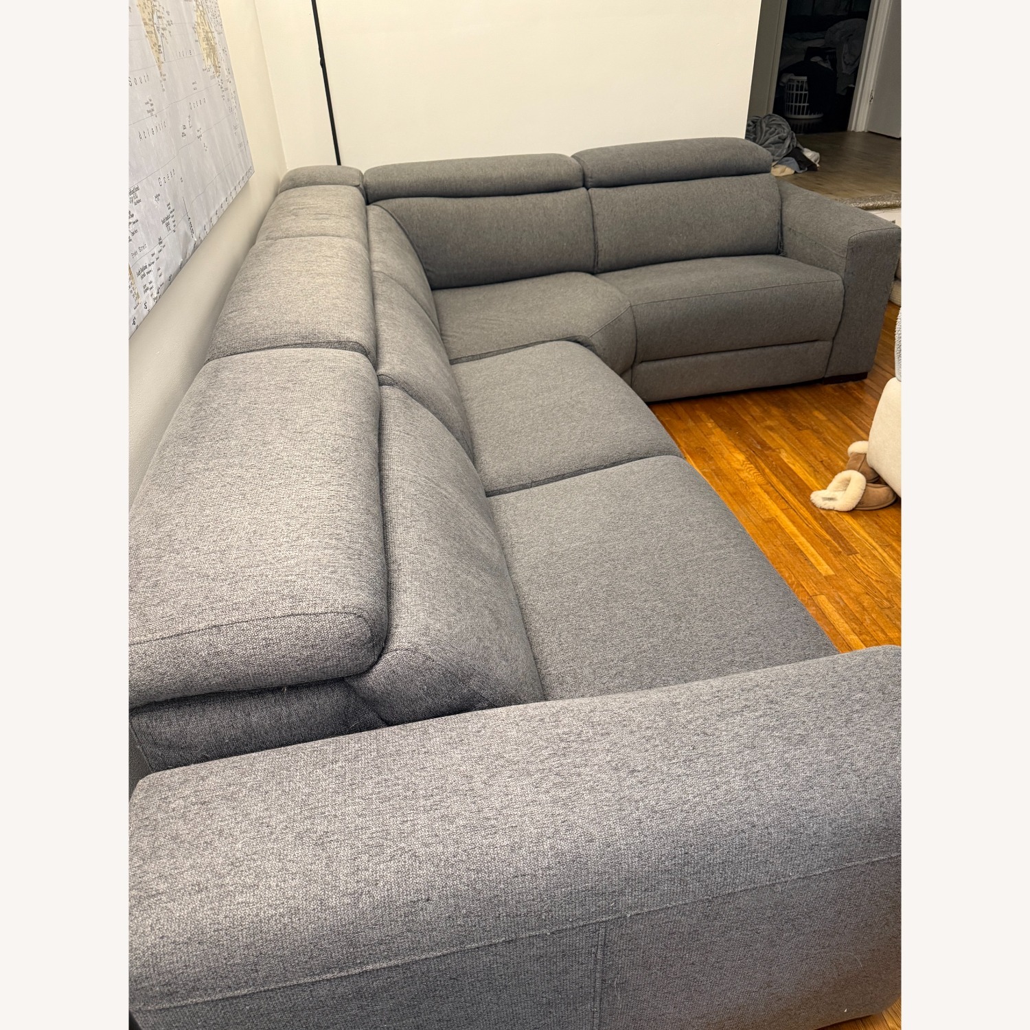 Macy's 4-Pc. Fabric Sectional W Power Recliners - image-2