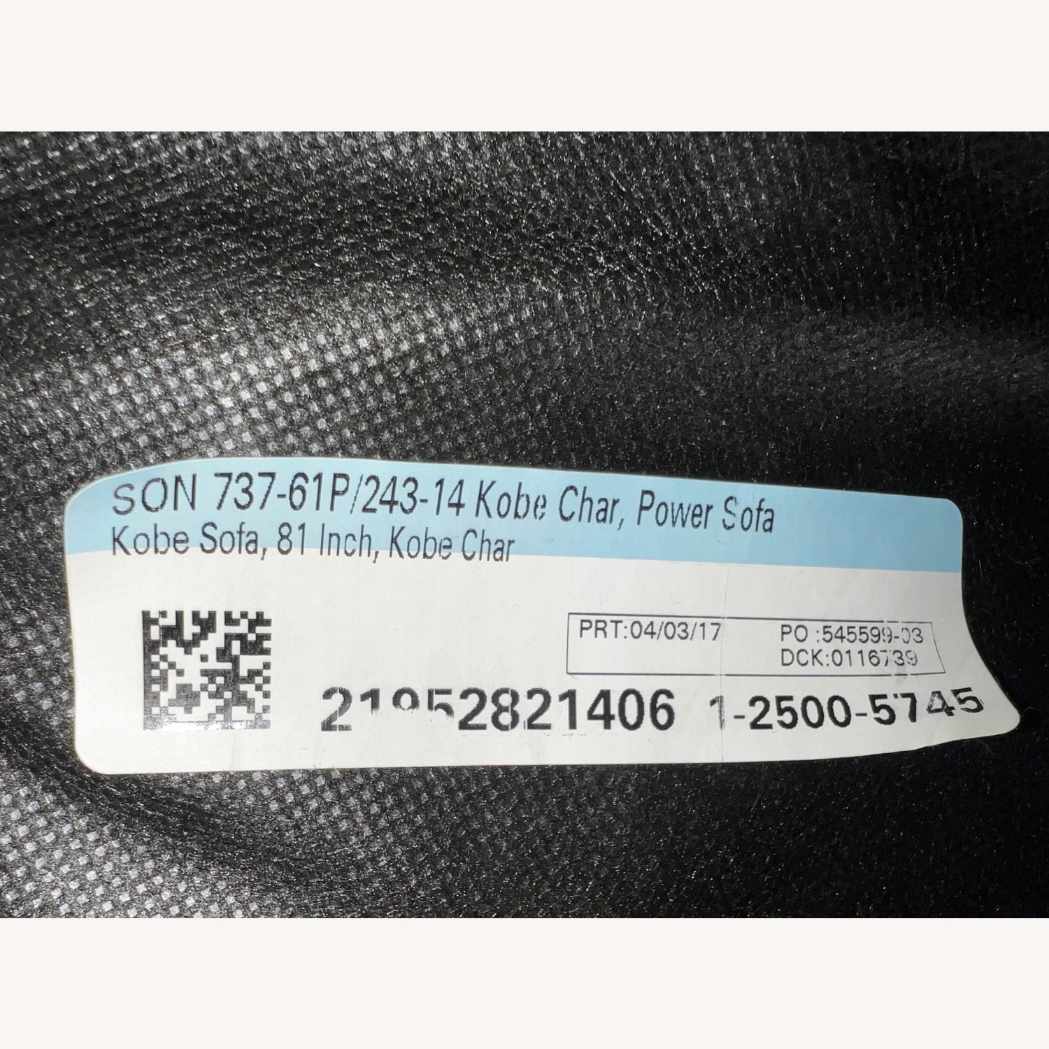 Havertys Kobe Gray 3 Seater Power Recliner Sofa - image-7