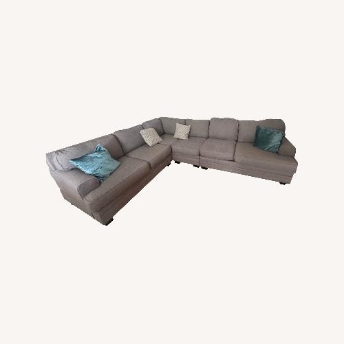 Used Ashley Furniture Abinger Gray Sectional Sofa for sale on AptDeco