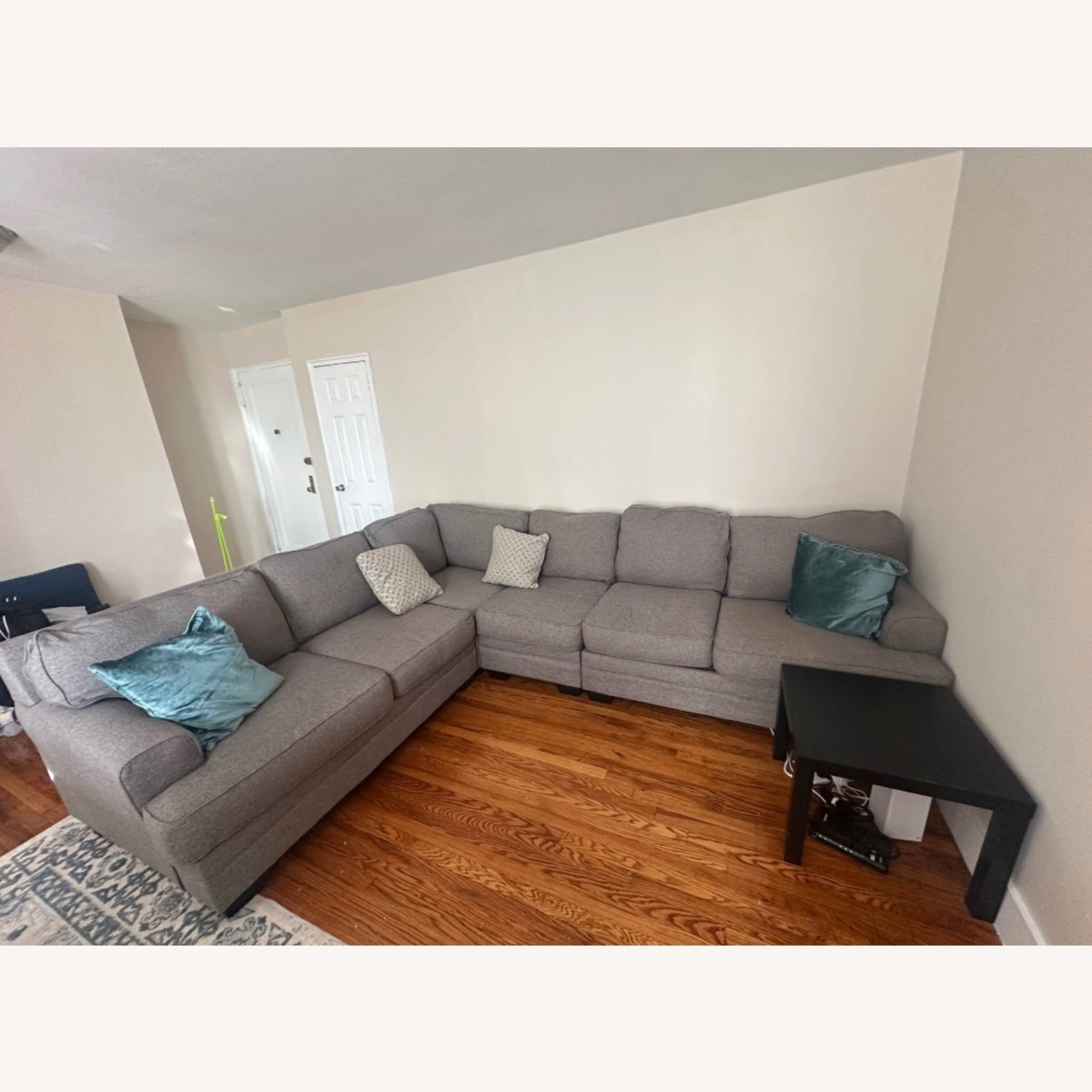 Ashley Furniture Abinger Gray Sectional Sofa - image-1