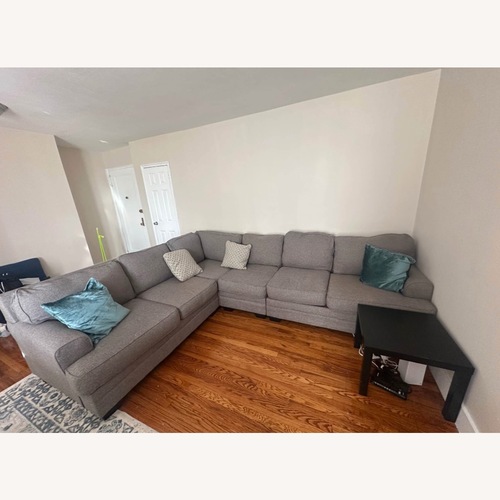 Used Ashley Furniture Abinger Gray Sectional Sofa for sale on AptDeco