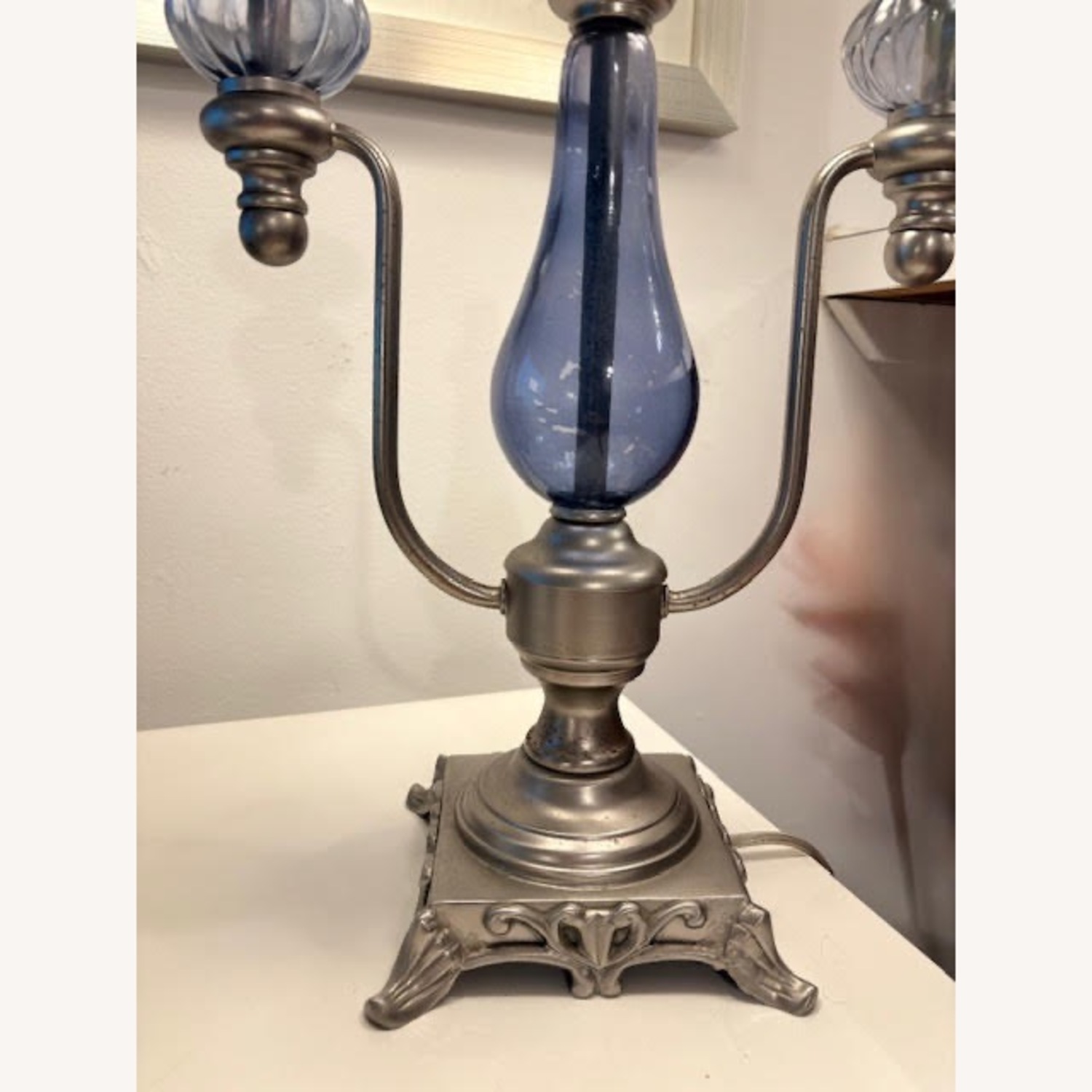 Zebra Print Lamp - image-4