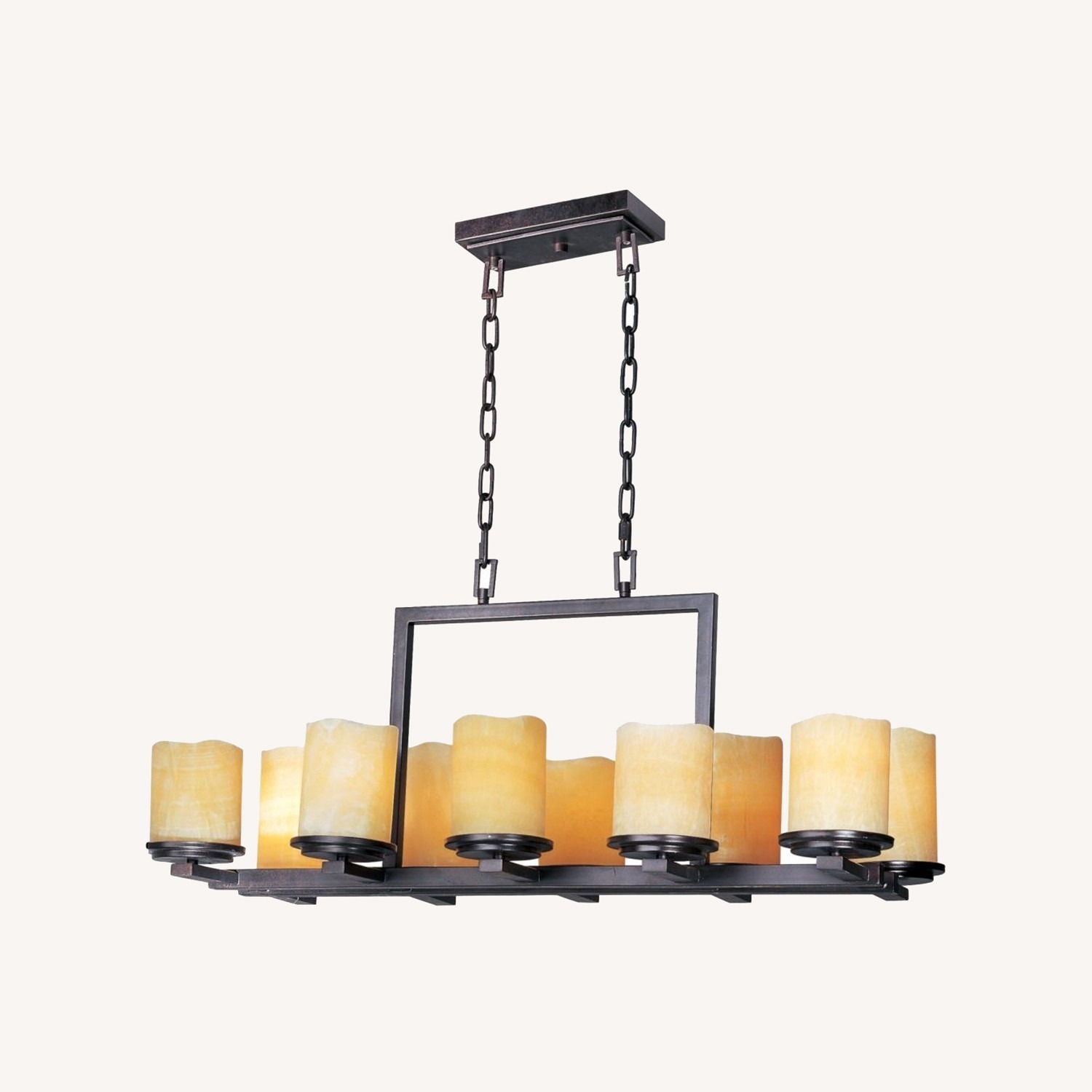 Maxim Luminous 10 Light Chandelier - image-0