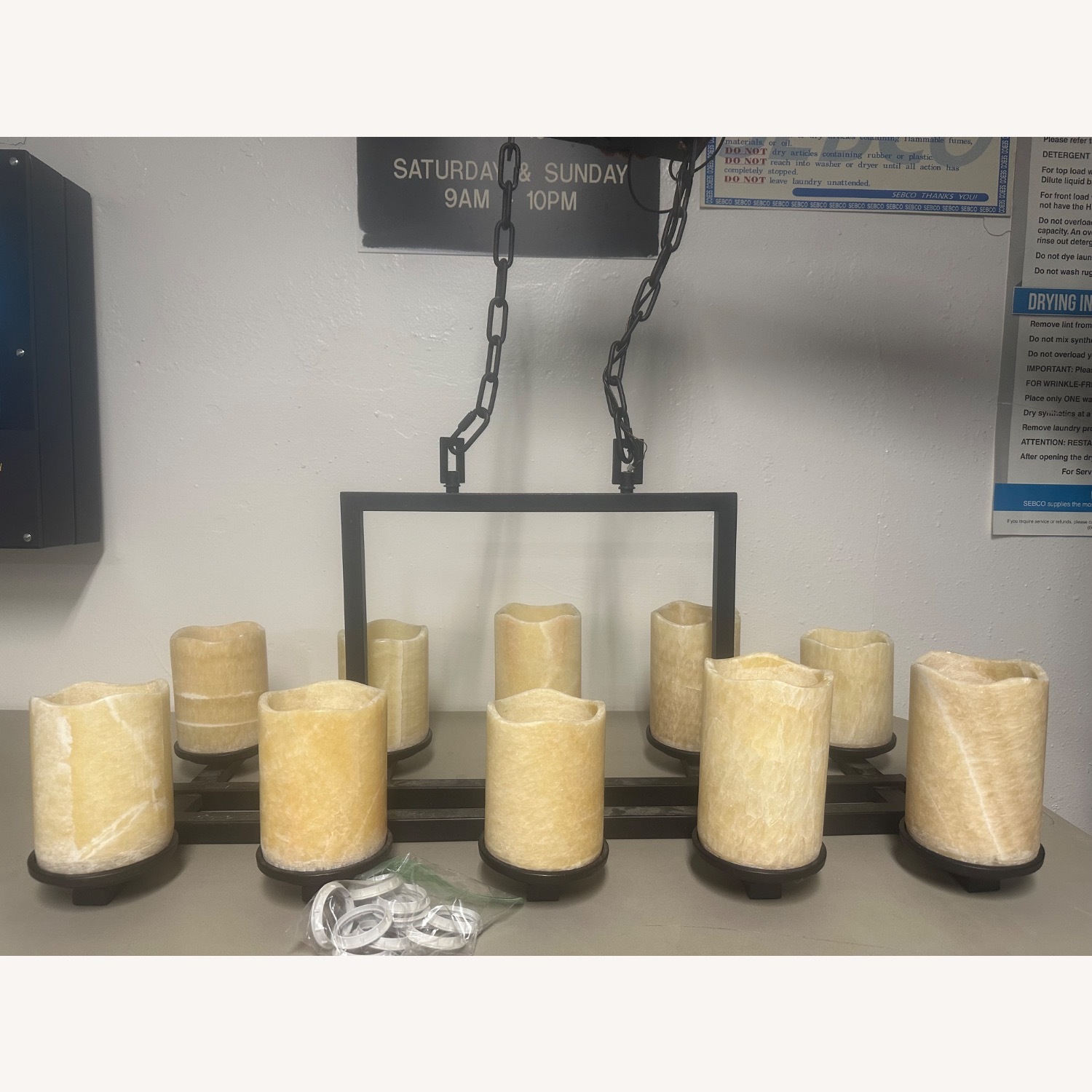 Maxim Luminous 10 Light Chandelier - image-1