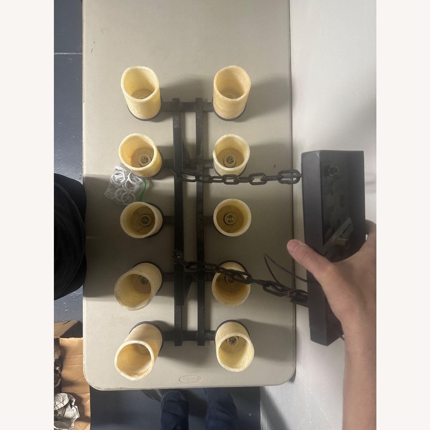 Maxim Luminous 10 Light Chandelier - image-2