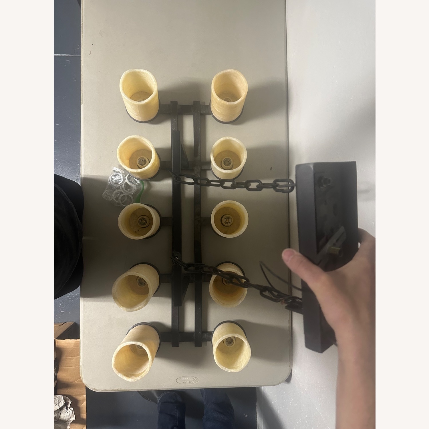 Maxim Luminous 10 Light Chandelier - image-3