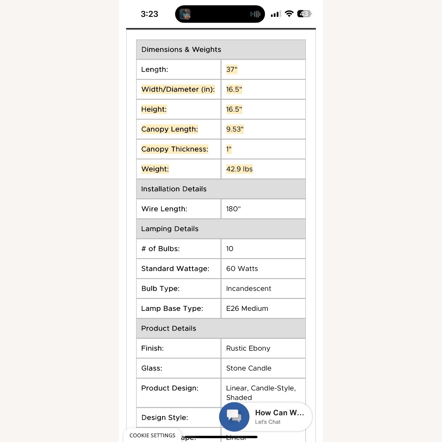 Maxim Luminous 10 Light Chandelier - image-6