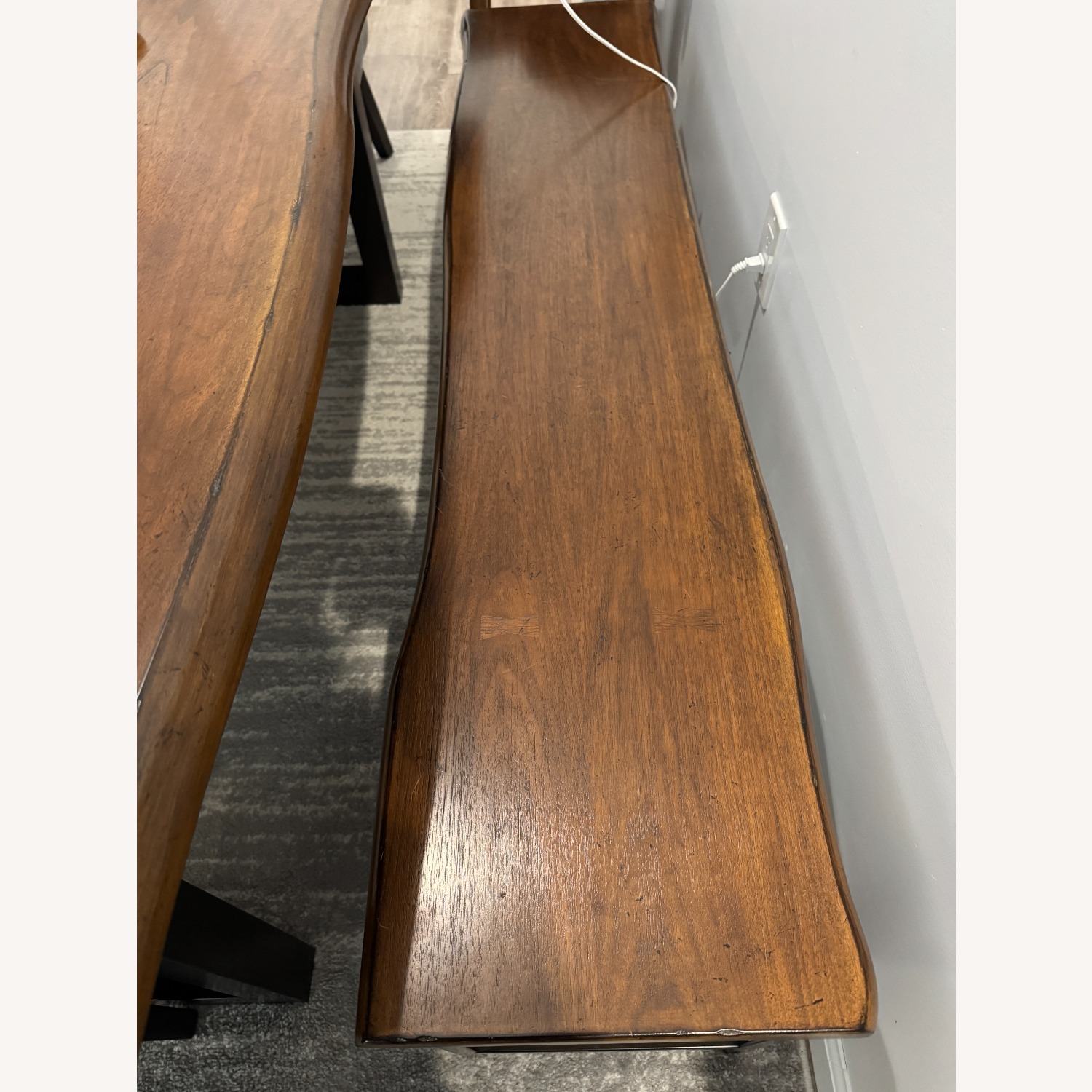 Dark Brown Dining Set - image-3