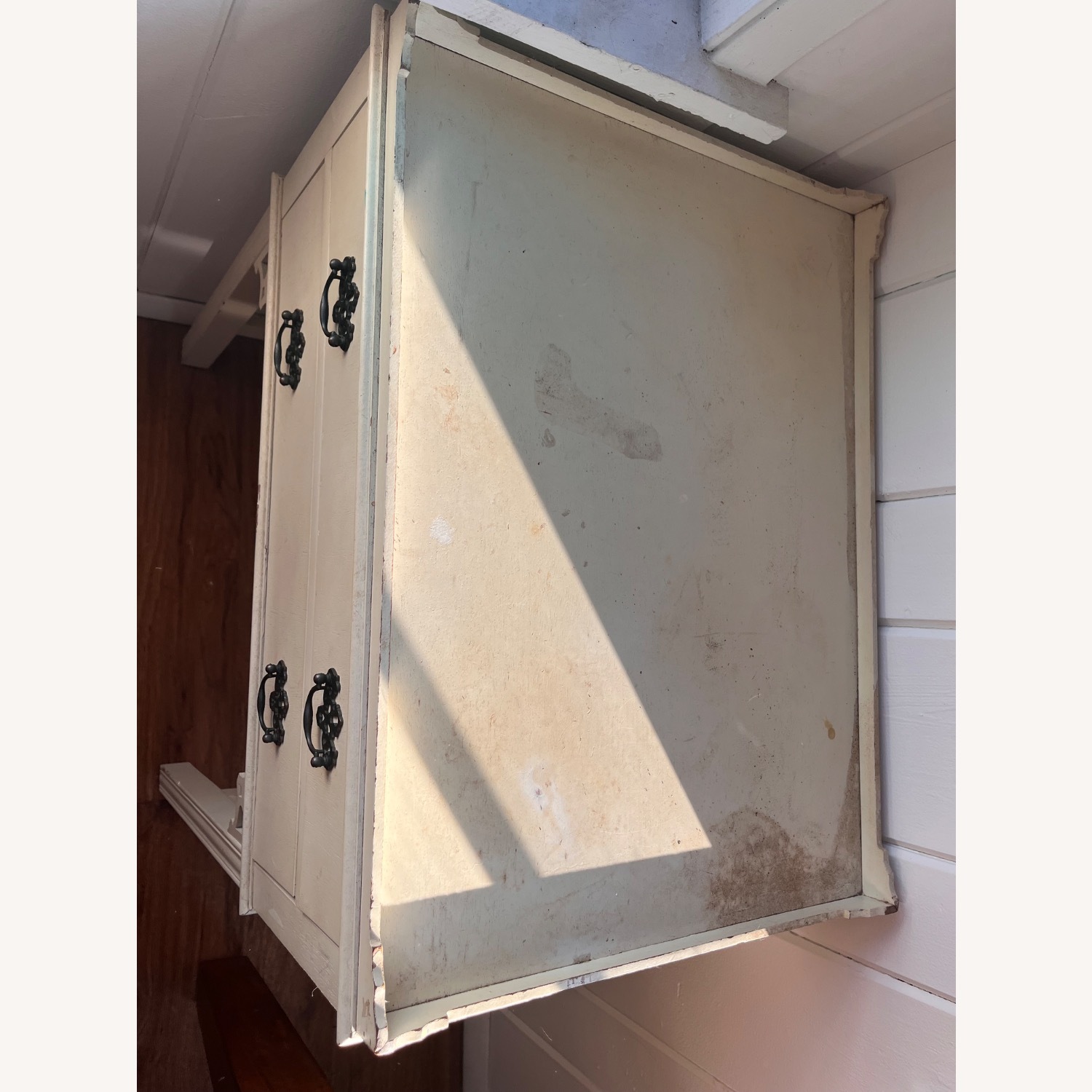 Thomas O'Brien White Wood Nightstand - image-4