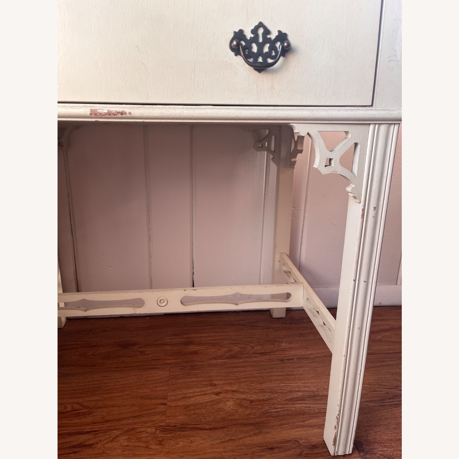 Thomas O'Brien White Wood Nightstand - image-5