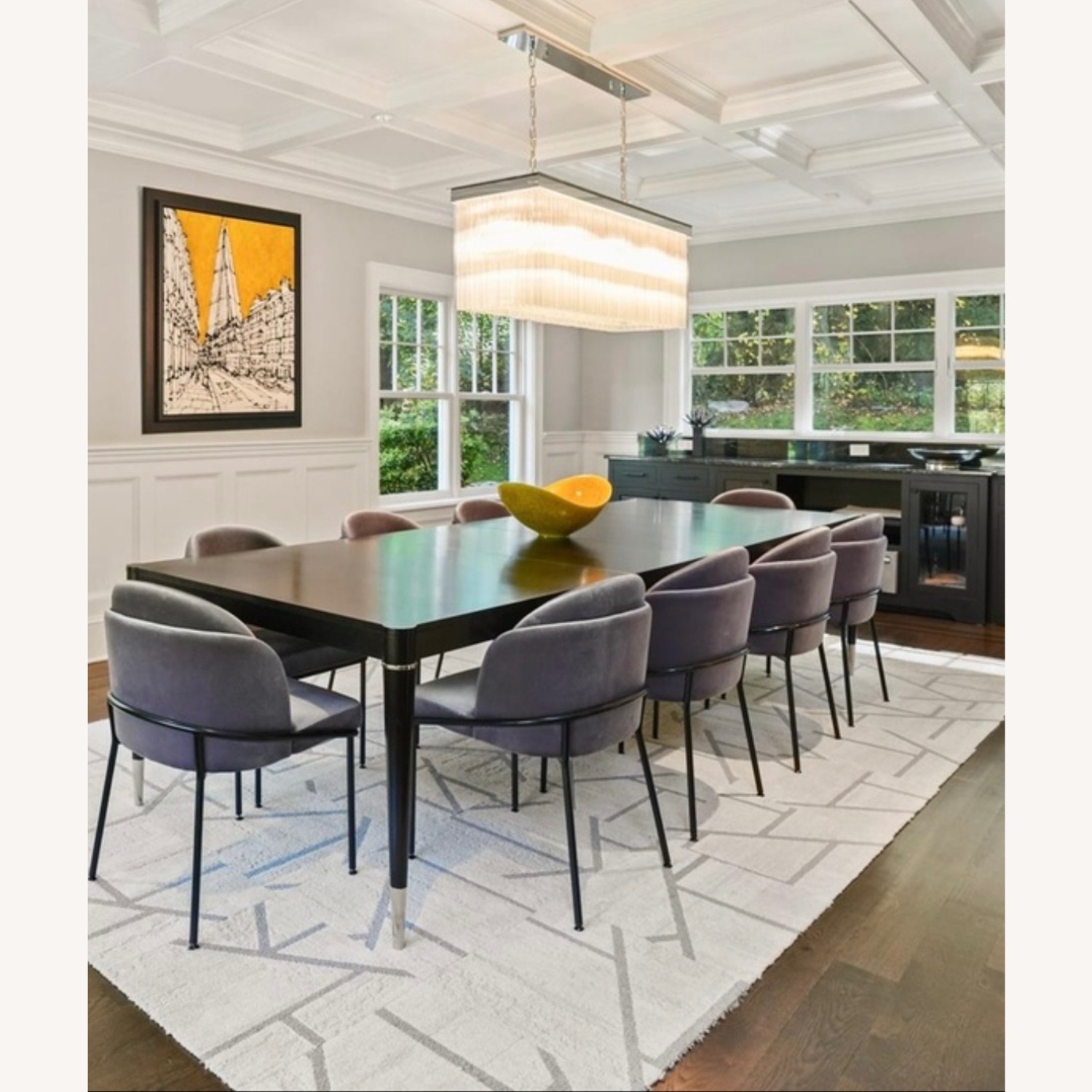 Vanguard Furniture Lillet Black Wood Dining Table - image-1