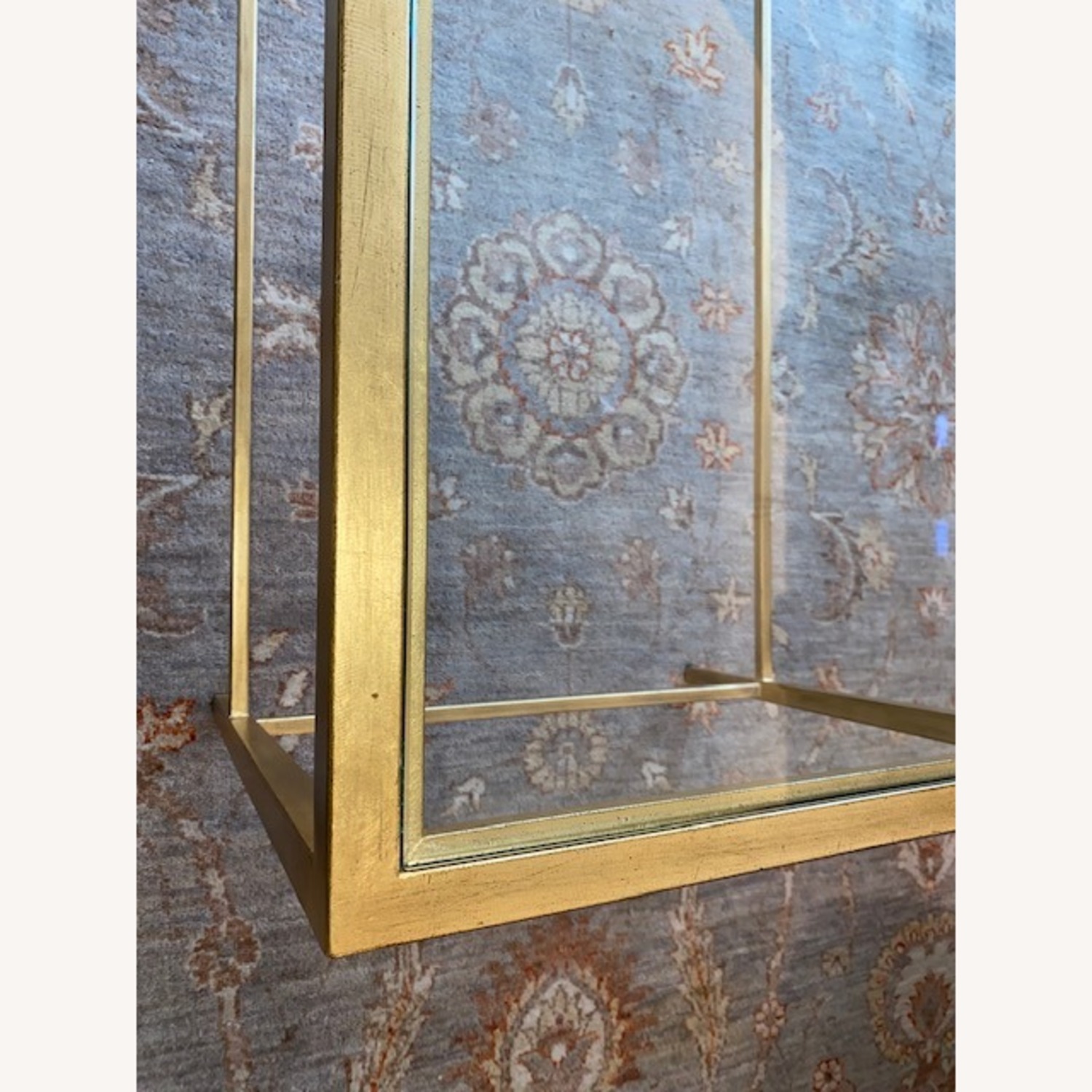 Kravet Gold Glass Coffee Table - image-6