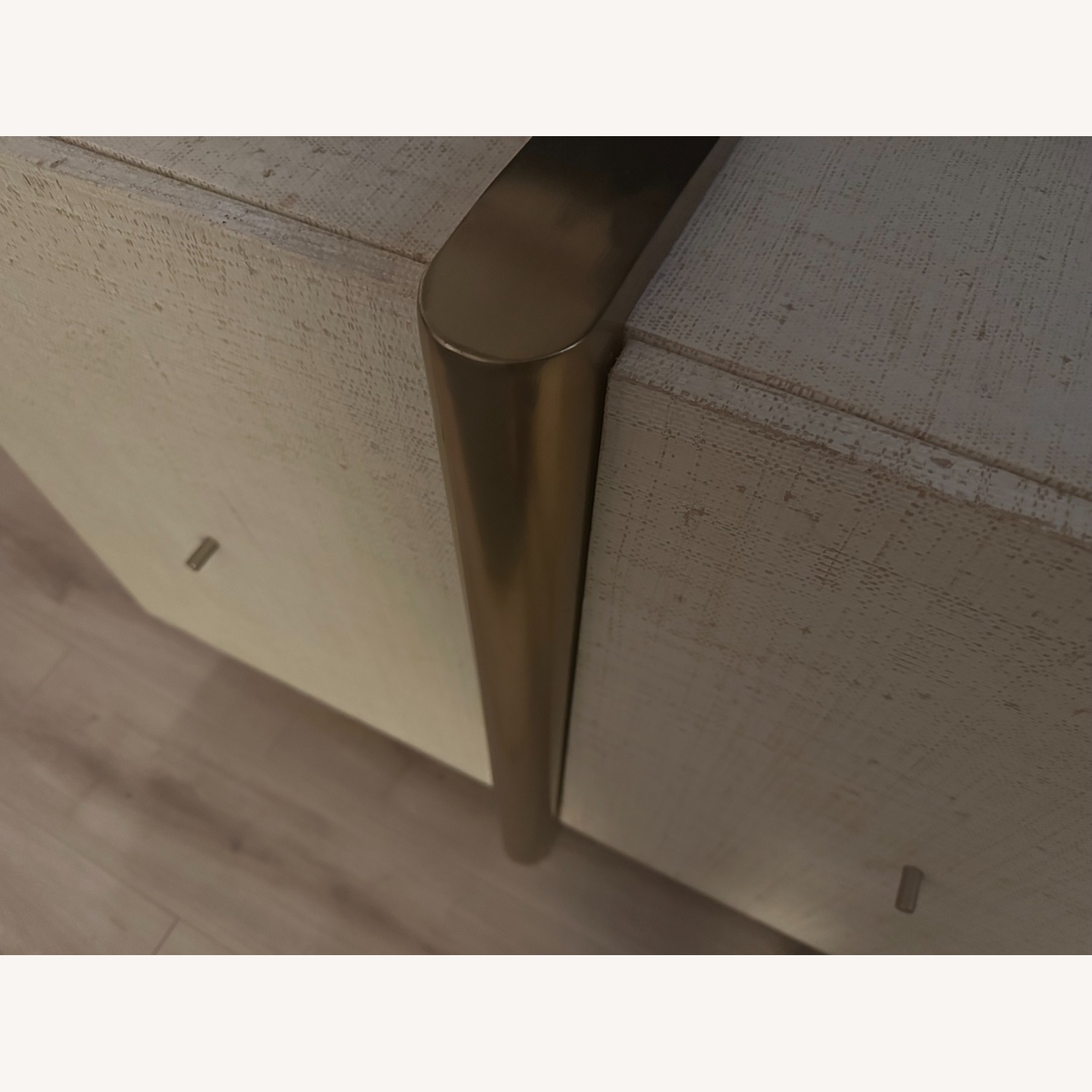 CB2 Dorset 81" White Linen Credenza  - image-2