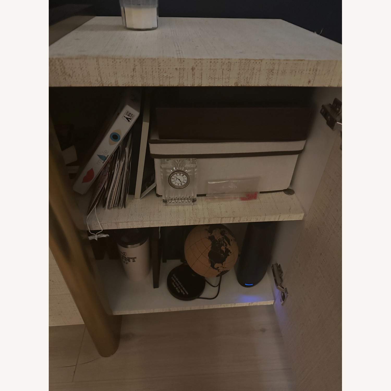 CB2 Dorset 81" White Linen Credenza  - image-5