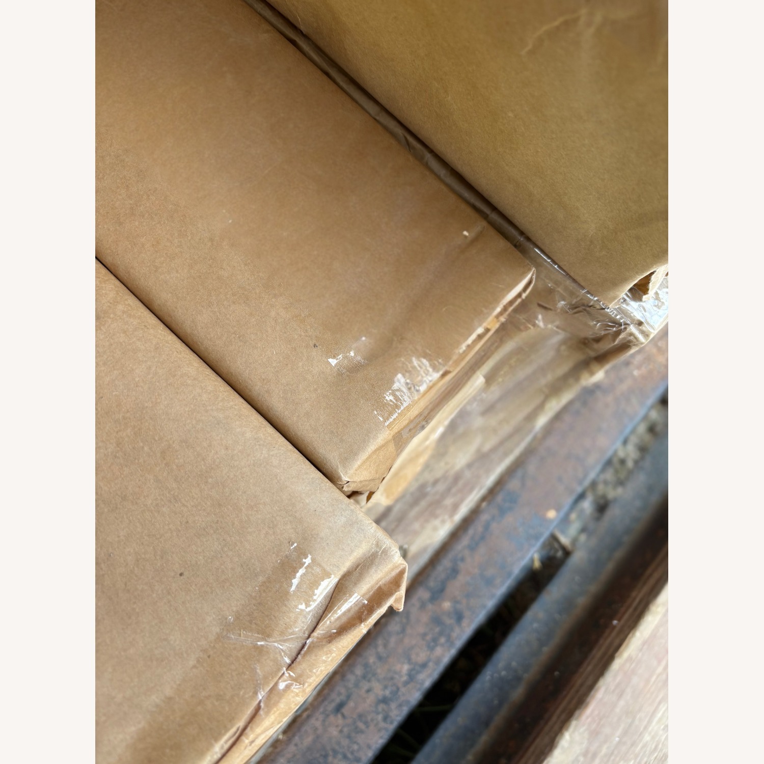 Restoration Hardware Reclaimed European Oak Canopy Bed – Queen  - image-7