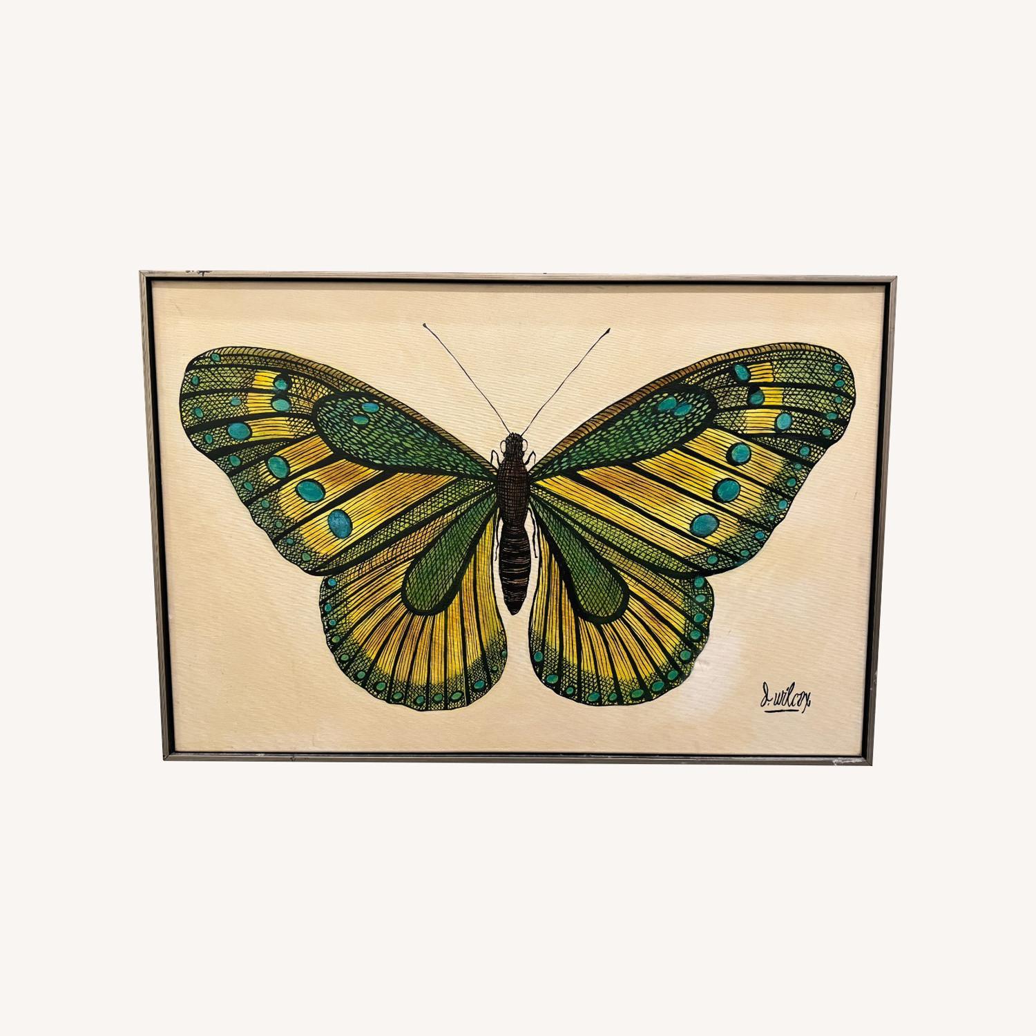 Vintage/Antique Green Wall Art - image-0