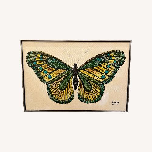 Used Vintage/Antique Green Wall Art for sale on AptDeco