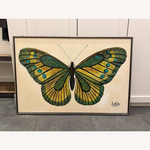 Used Vintage/Antique Green Wall Art for sale on AptDeco