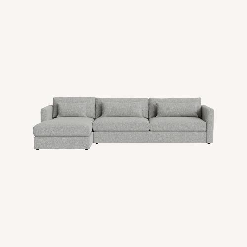 Used Haywood Left Chaise Loveseat Sectional for sale on AptDeco