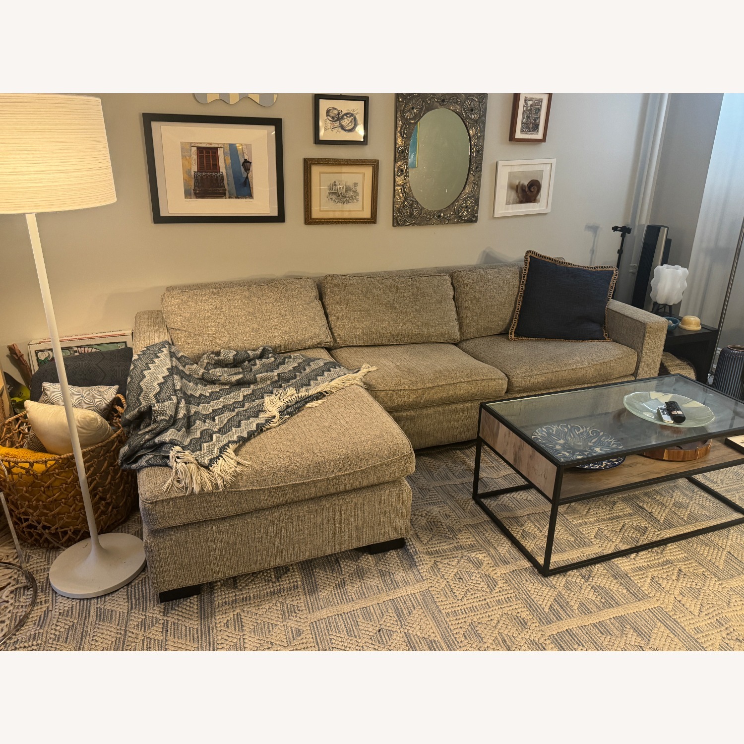 Haywood Left Chaise Loveseat Sectional - image-6