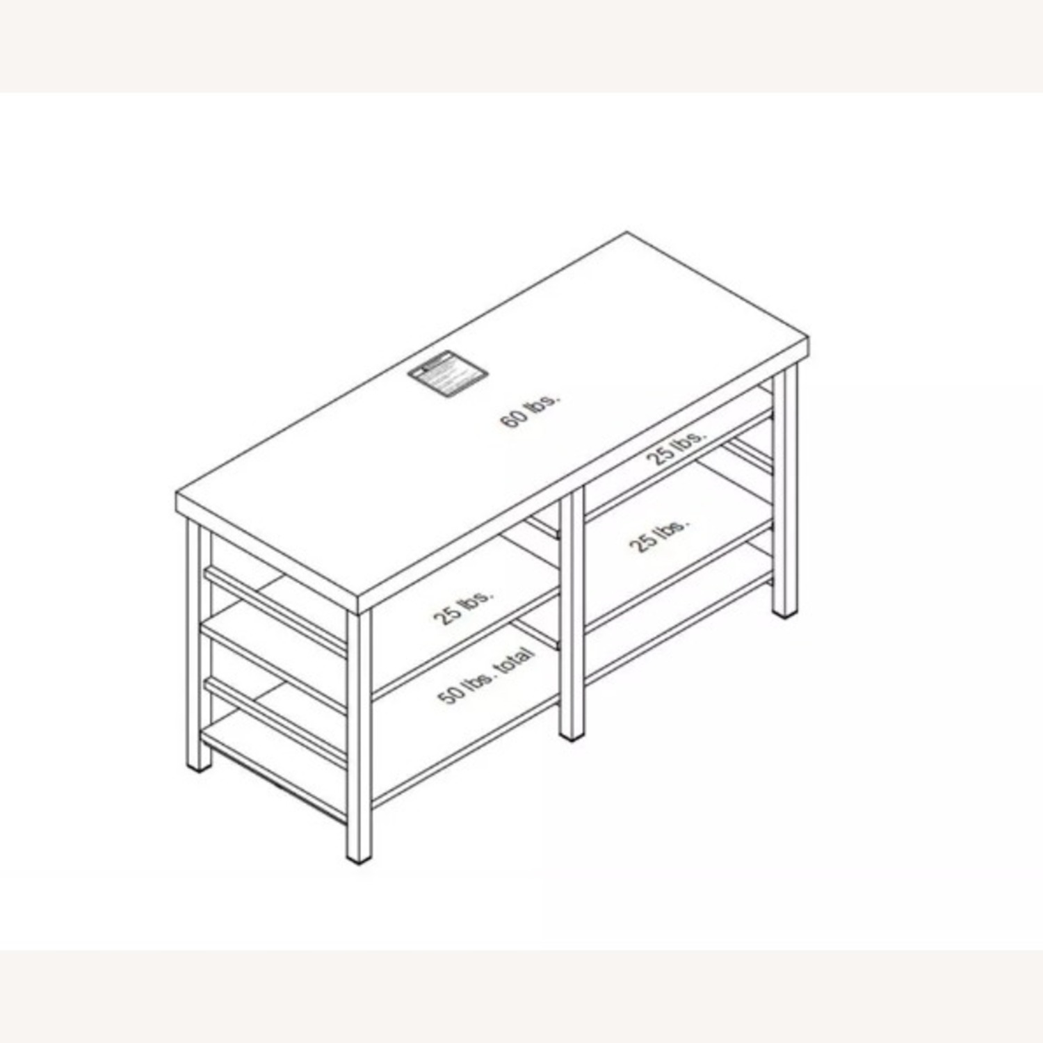 Target Black Media Storage - image-4