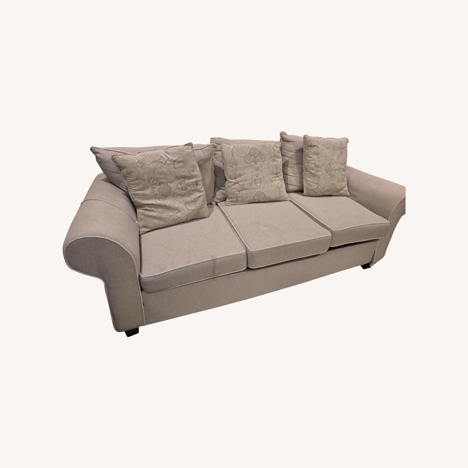 Bob's Discount Furniture Natural 3+ Seater Sofa - image-0