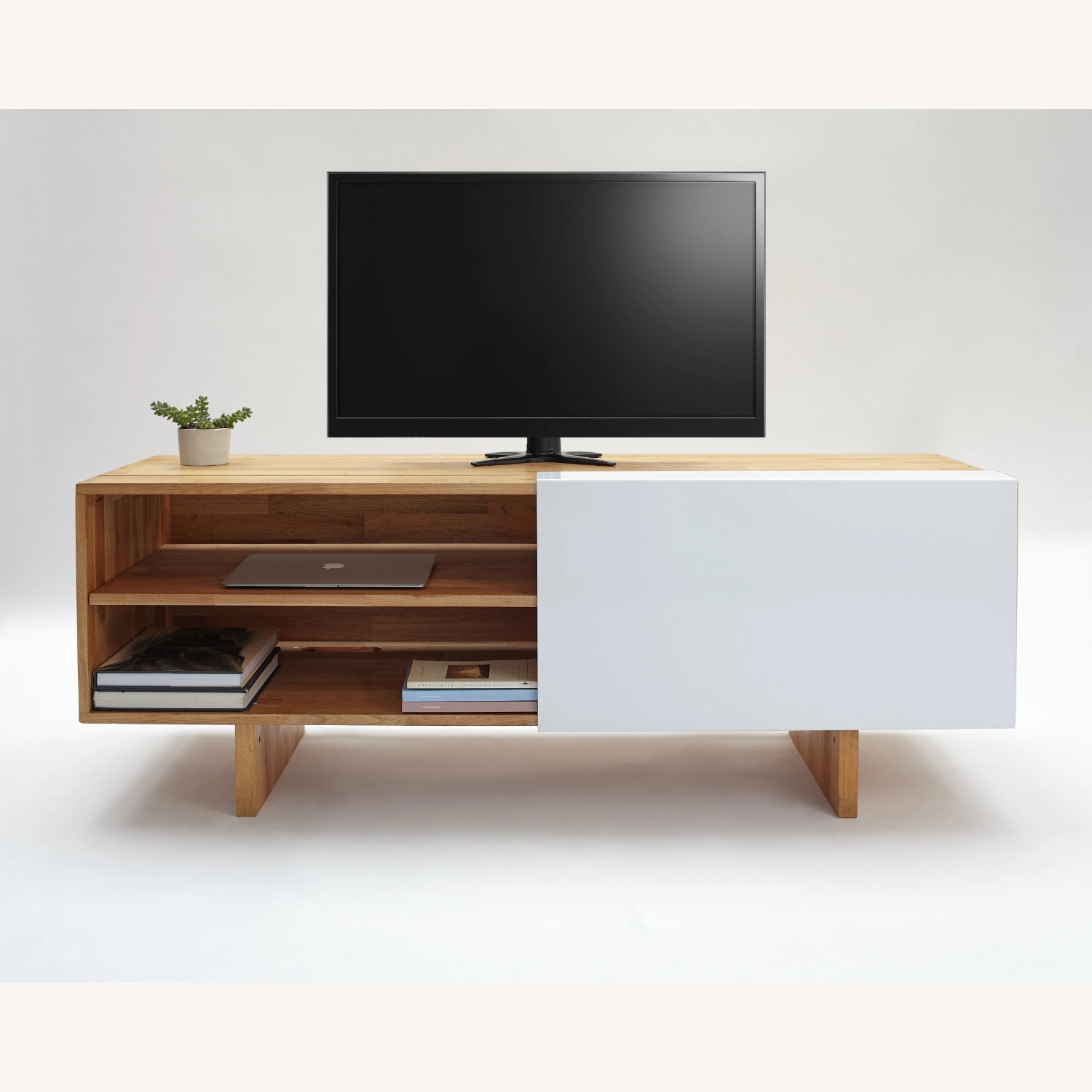 MASHstudios Brown Wood Ent Console - image-6