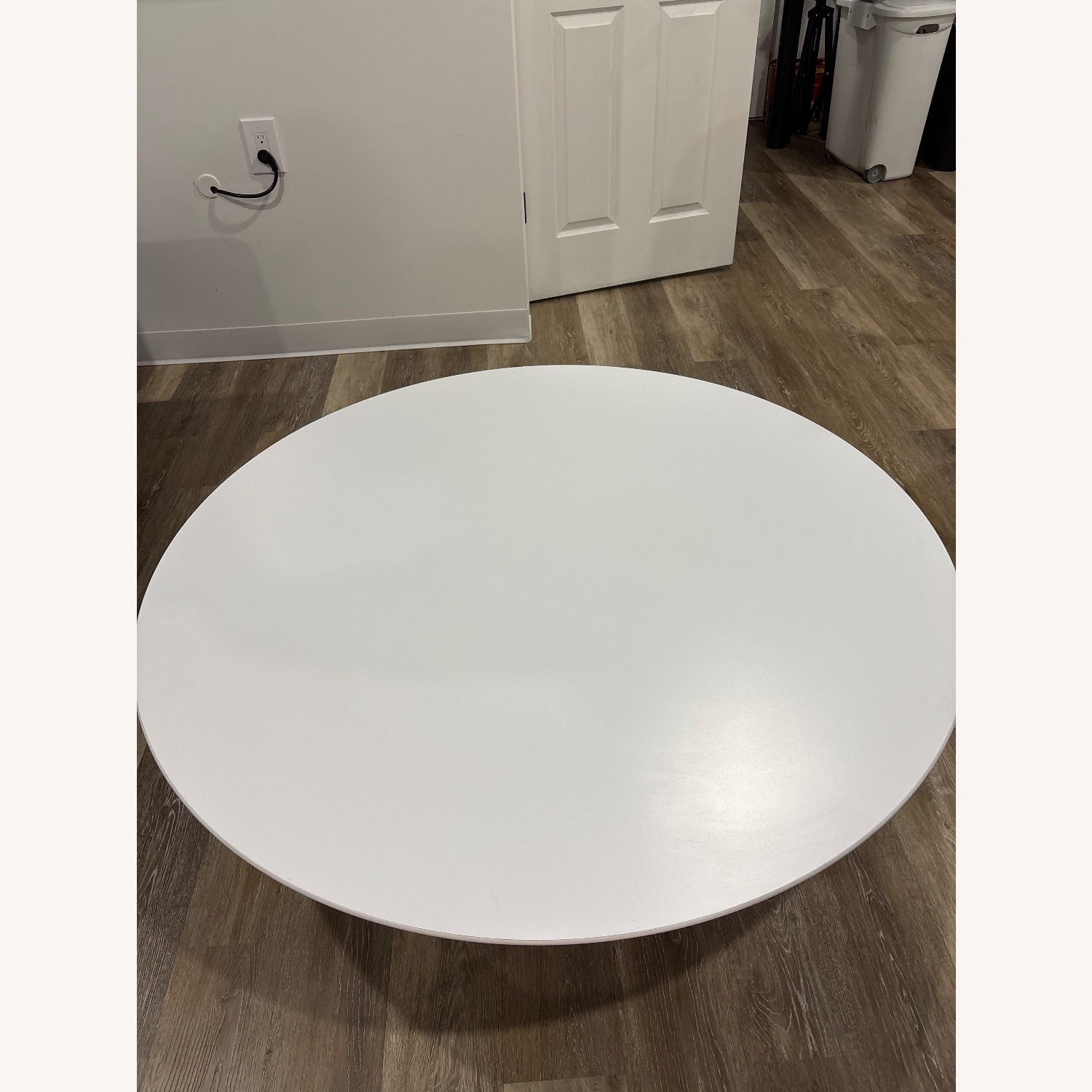 Bernhardt Design White Wood Coffee Table - image-3