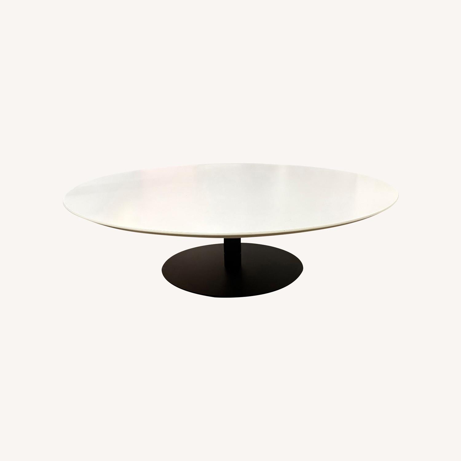 Bernhardt Design White Wood Coffee Table - image-0