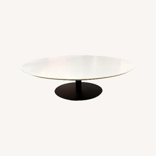 Used Bernhardt Design White Wood Coffee Table for sale on AptDeco