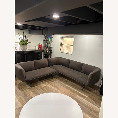 Used Bernhardt Design Luca Fabric 2 Piece Sectional for sale on AptDeco