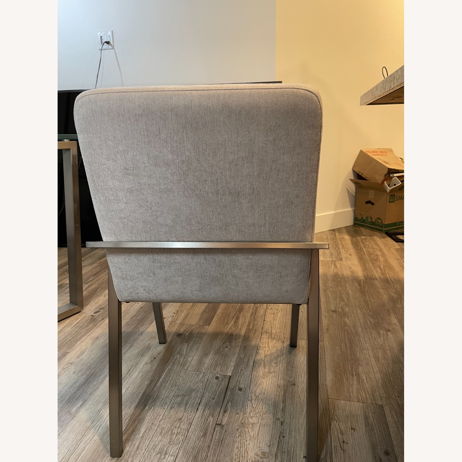 Living Spaces Daphne Glass Dining Table Set - image-9