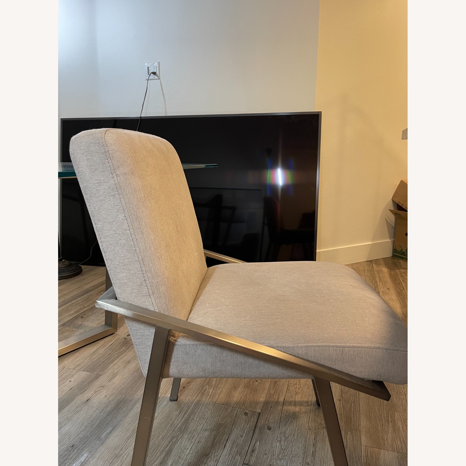 Living Spaces Daphne Glass Dining Table Set - image-6