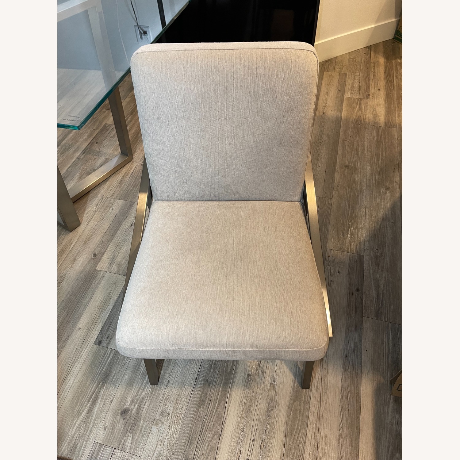 Living Spaces Daphne Glass Dining Table Set - image-12