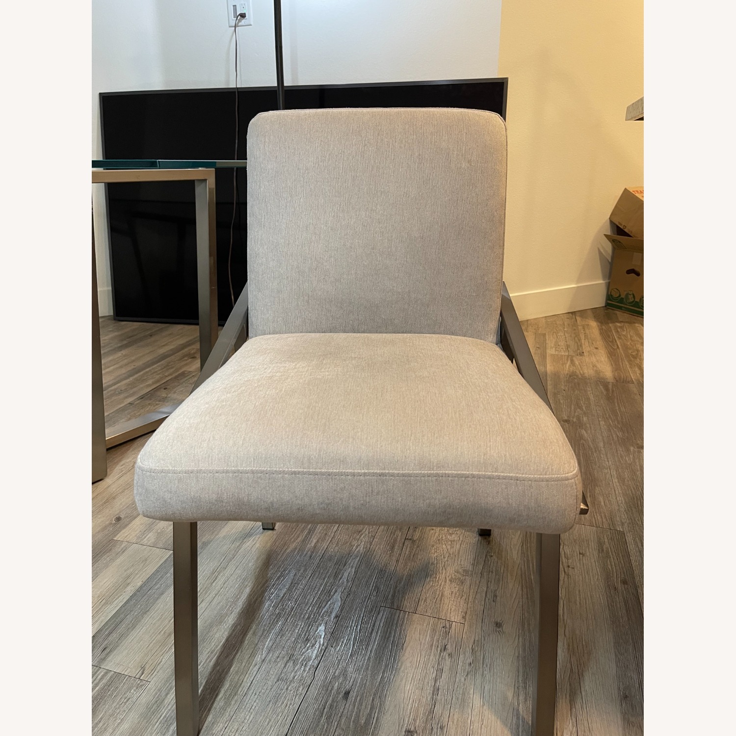 Living Spaces Daphne Glass Dining Table Set - image-10