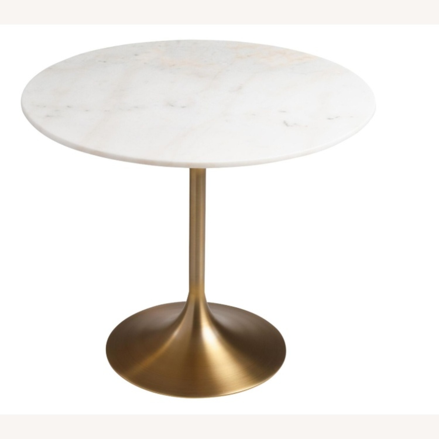 World Market Leilani White Marble Dining Table - image-4