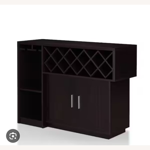 Used Vosso 22-Bottle Espresso Wine Cabinet for sale on AptDeco