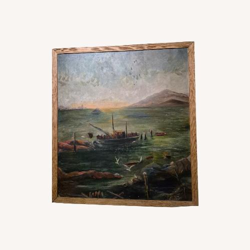 Used Large Original Carl William Peter's  Piece  for sale on AptDeco