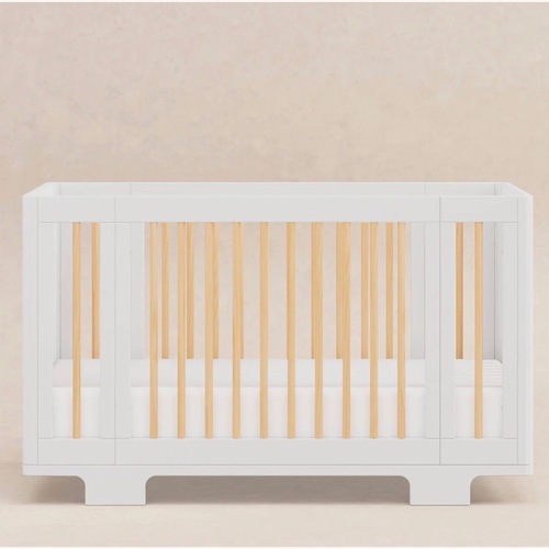 Used Babyletto Yuzu Crib Natural Wood Crib for sale on AptDeco