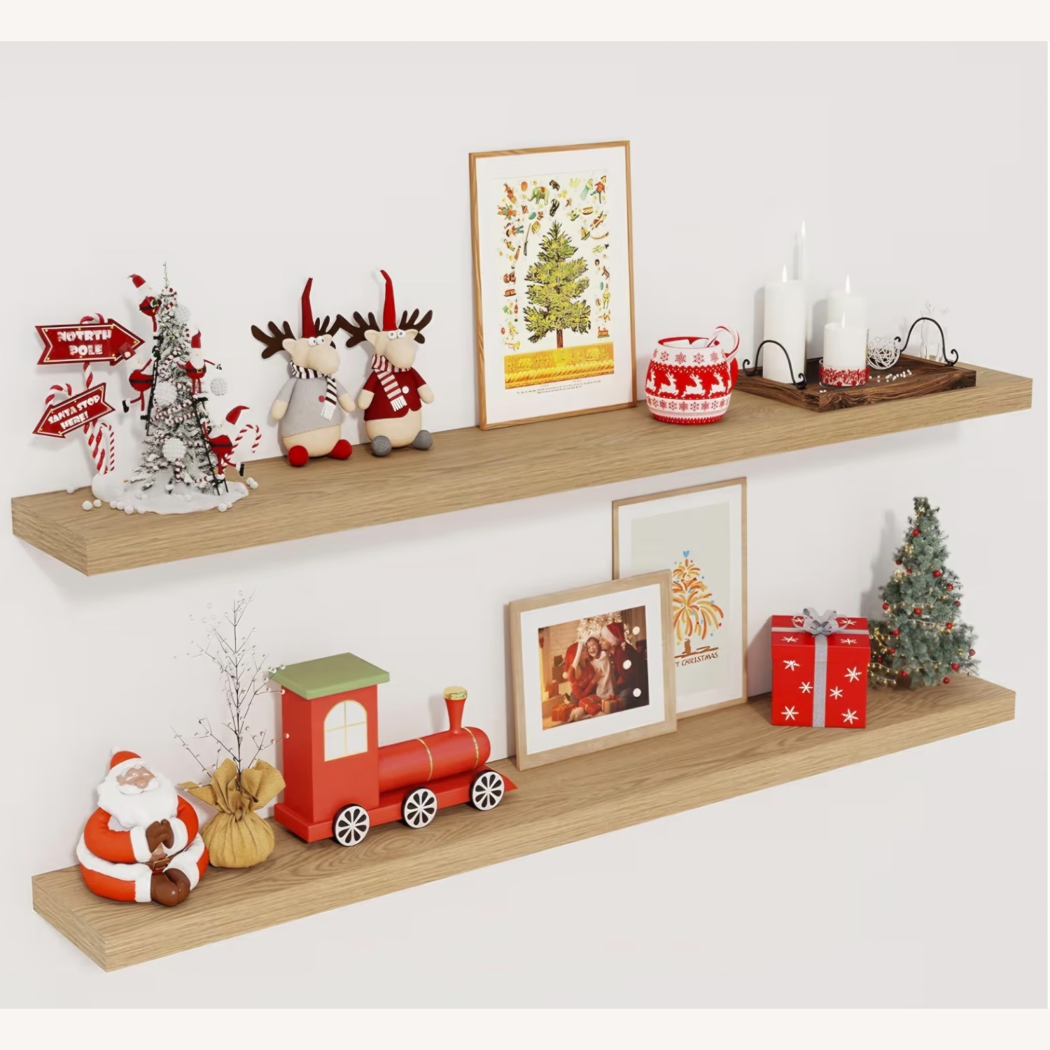 Shelf (3) 80L Floating with Hanging Cleat - image-12