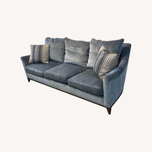 Used Walter E. Smithe MCM Velvet 3-Seat Sofa for sale on AptDeco