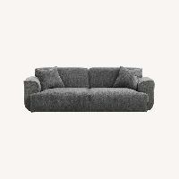 Dark Gray Boucle 2 Seater Sofa