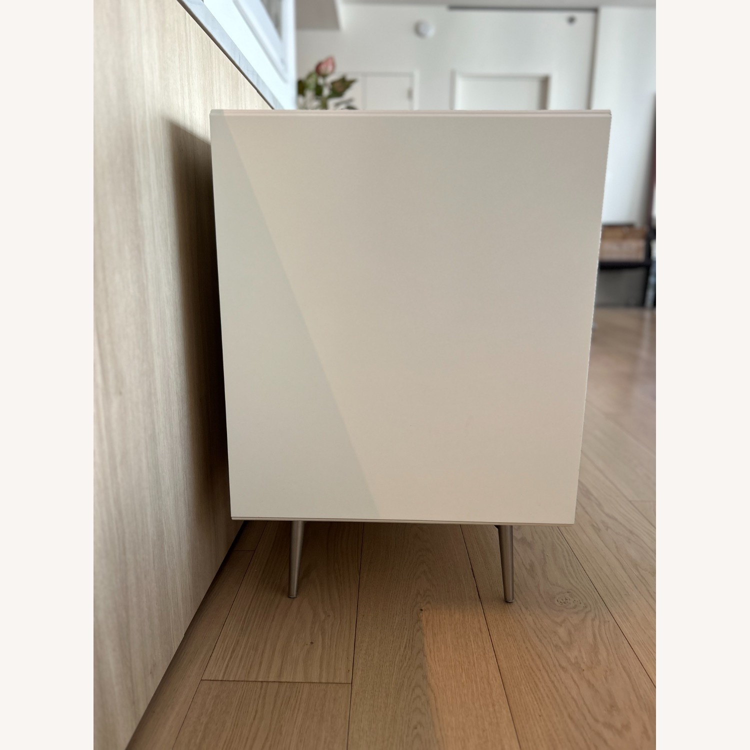 BoConcept Fermo White Lacquer Cabinet - image-3