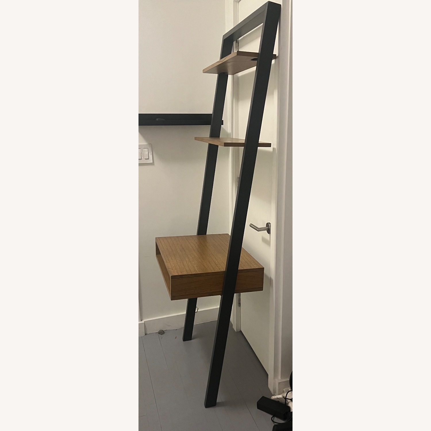 West Elm Ladder Shelf Wall Desk (28") - image-2