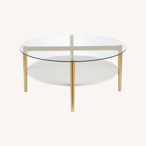 Used White Coffee Table for sale on AptDeco