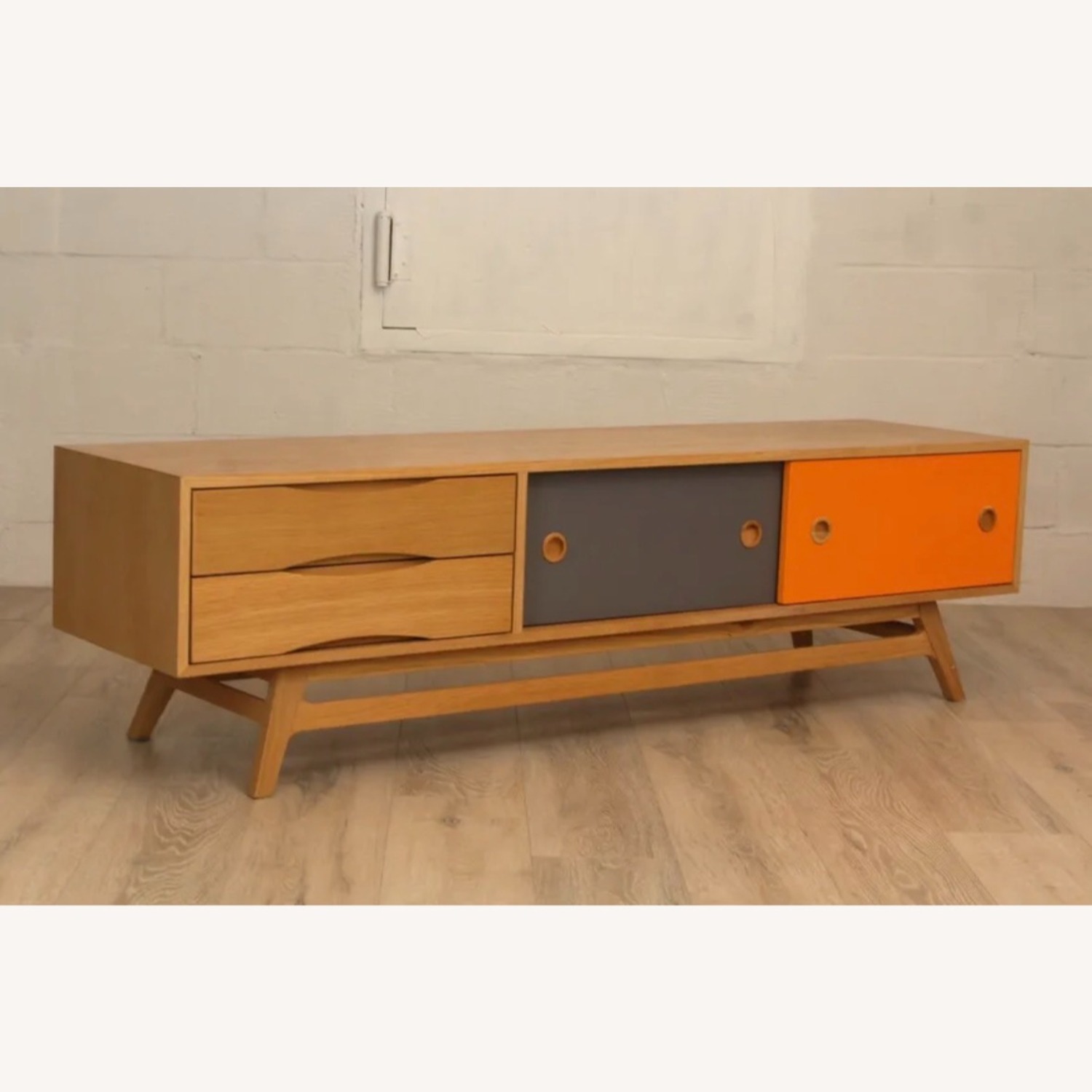 Kardiel Color Pop Wood Media Storage - image-3