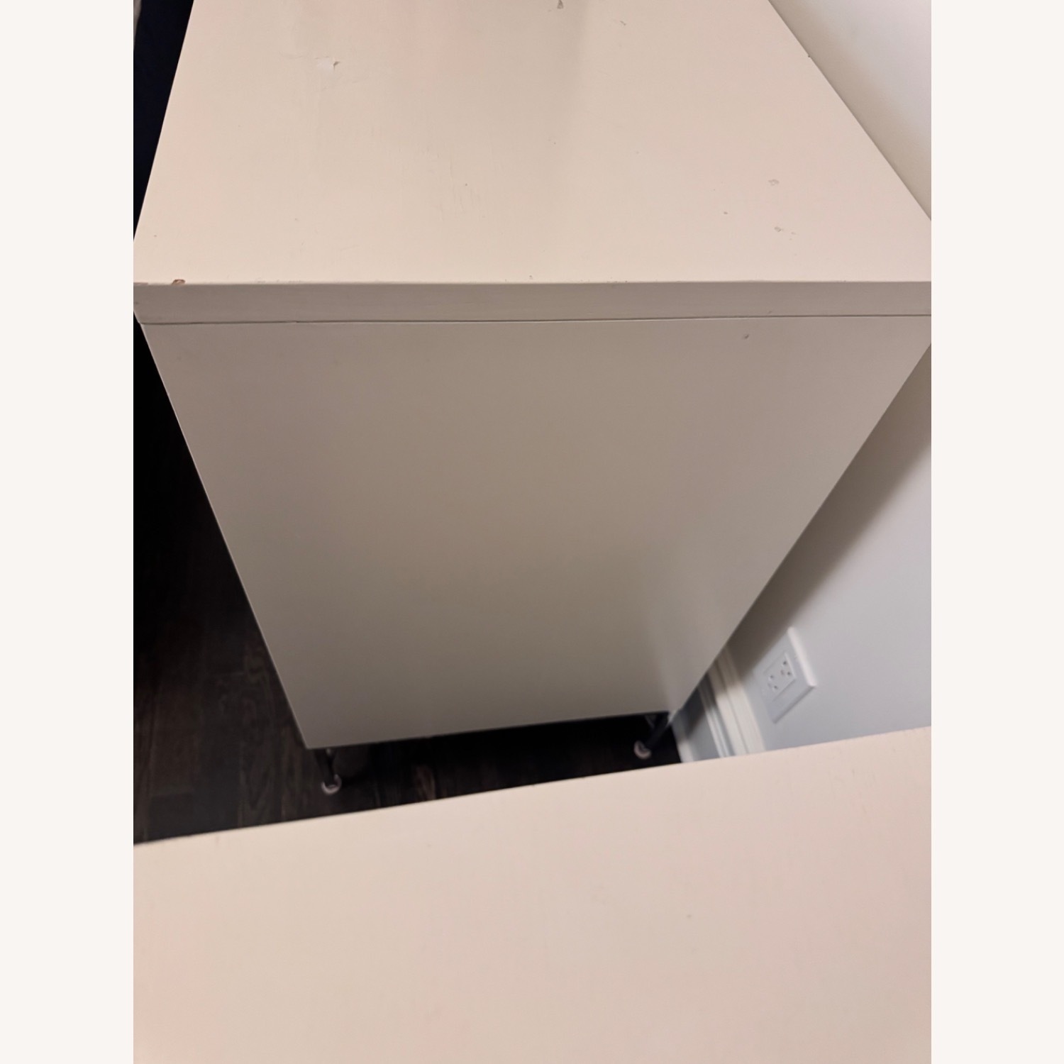 West Elm City White Wood Dresser - image-3