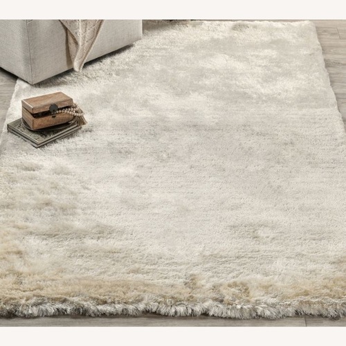 Used Pottery Barn Eren Natural Area Rug 5' x 8' for sale on AptDeco