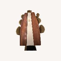 Walnut Dining Table with Lacquer Inlay