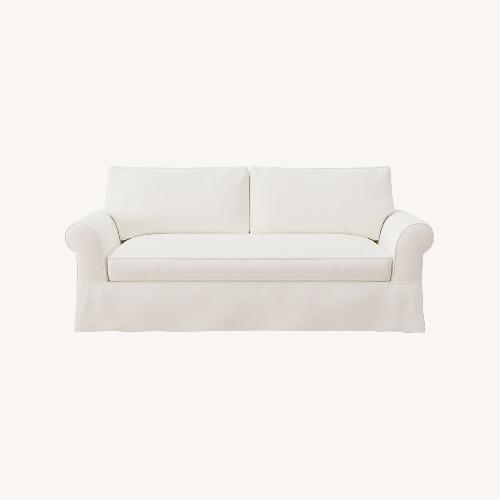 Used Pottery Barn Pb Comfort White Sleeper Sofa for sale on AptDeco